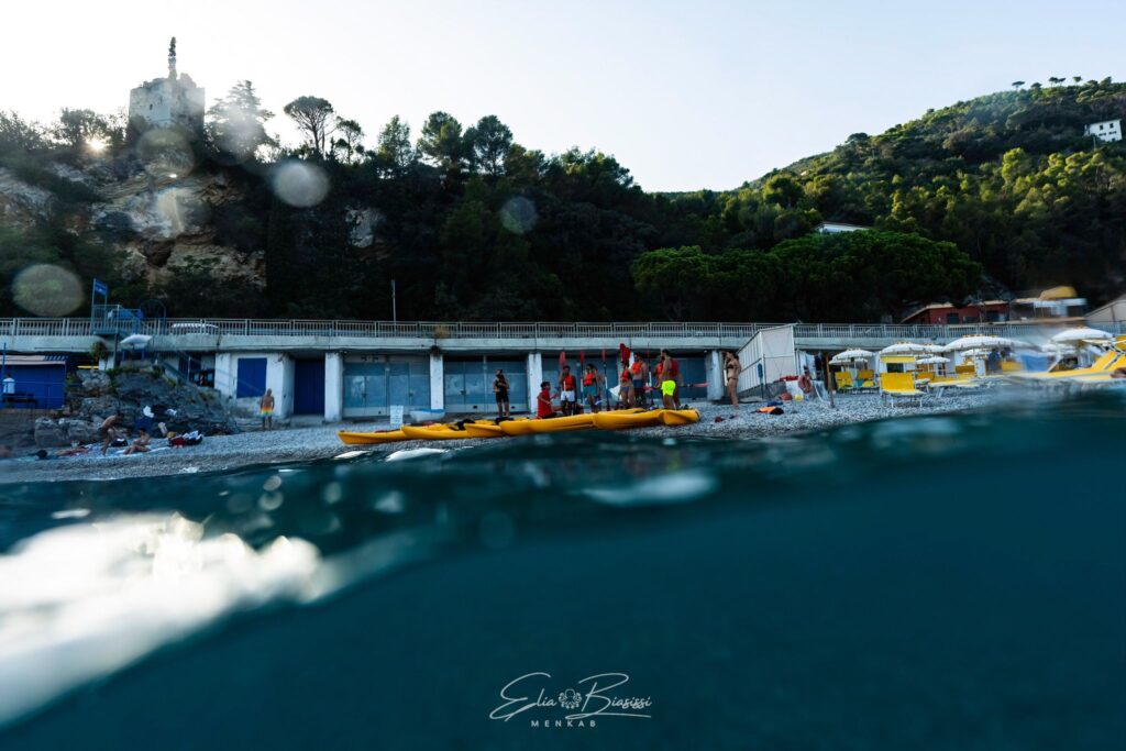 or preparazione spiaggia