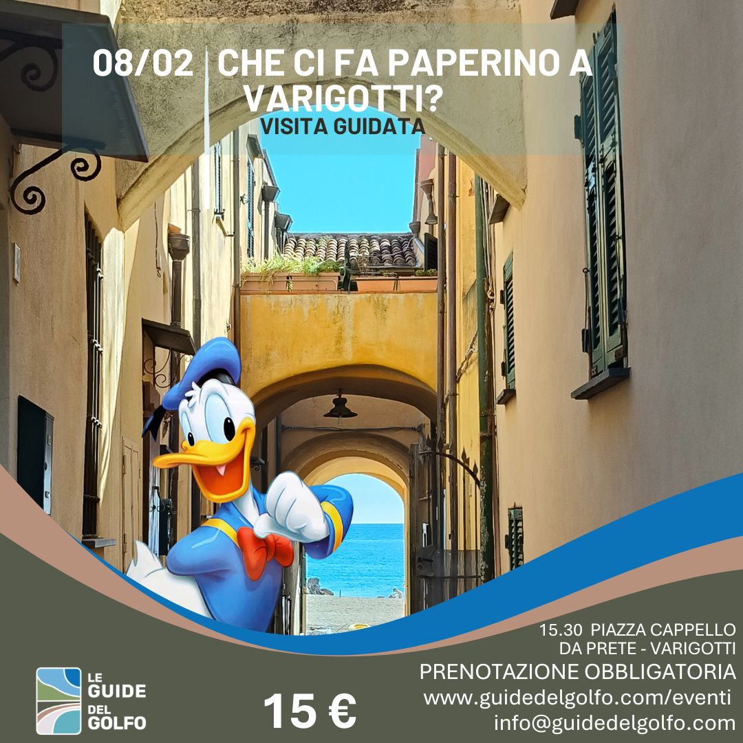 Che ci fa Paperino a Varigotti?