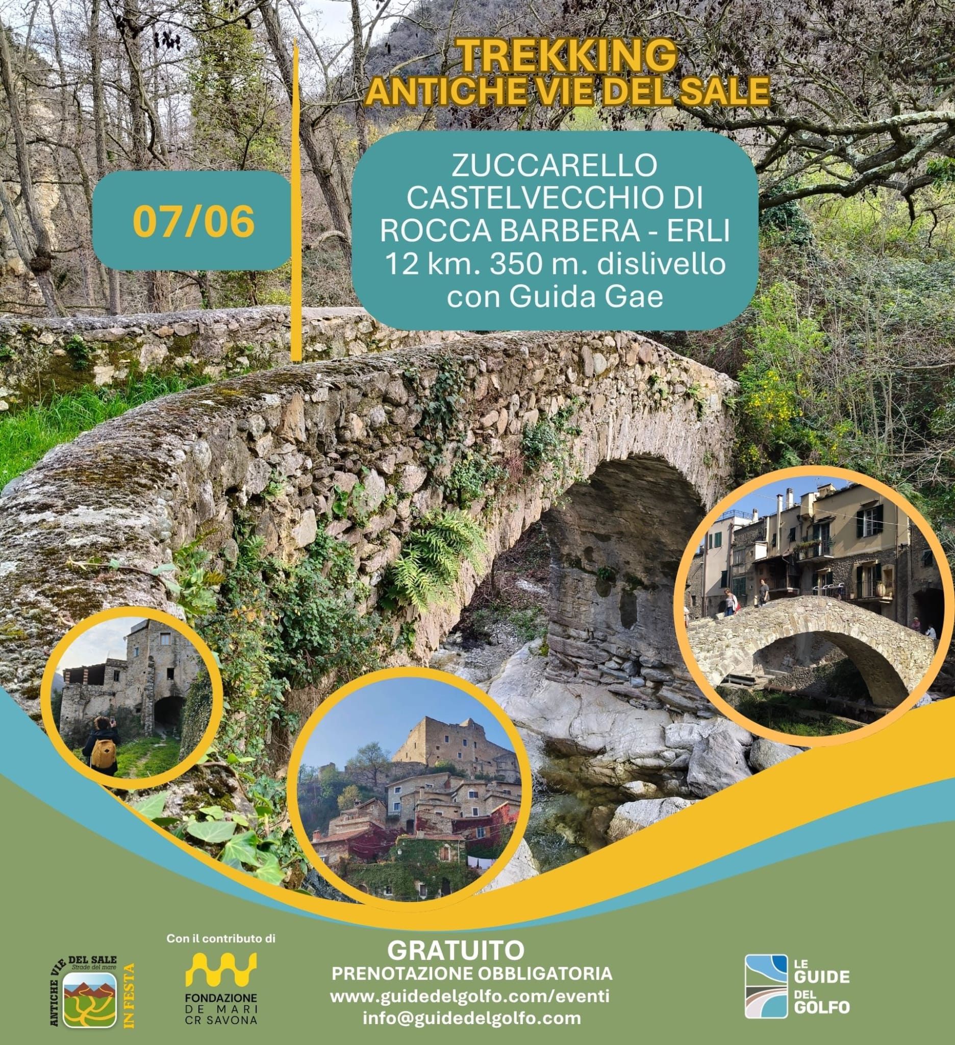 Trekking Antiche Vie del Sale